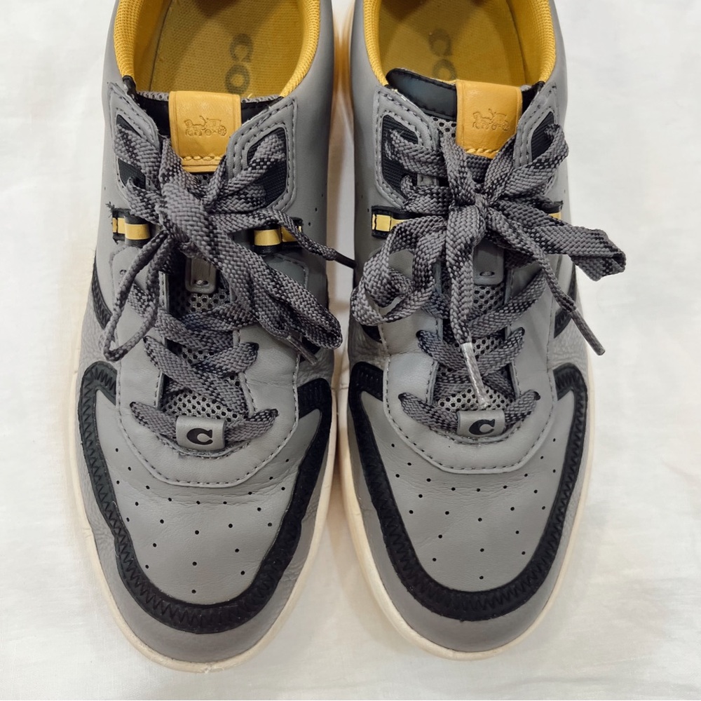 Coach Citysole‎ Court Gray and Black Sneakers - Picture 7 of 16